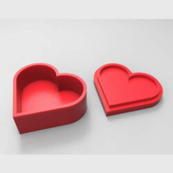 3d printed Heart shaped box
